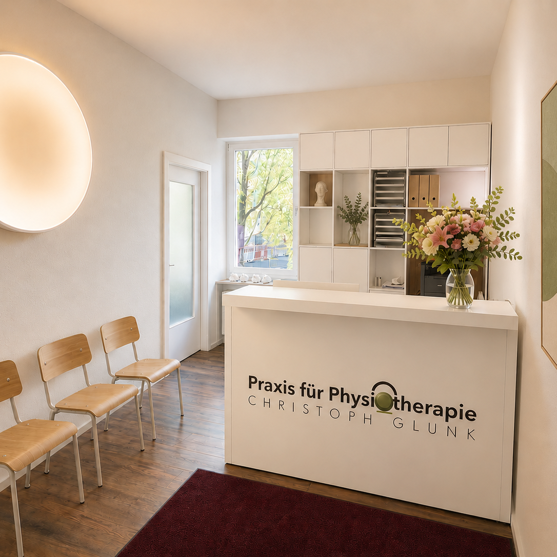 Rezeption Physiotherapie Glunk Räumlichkeiten Villingen